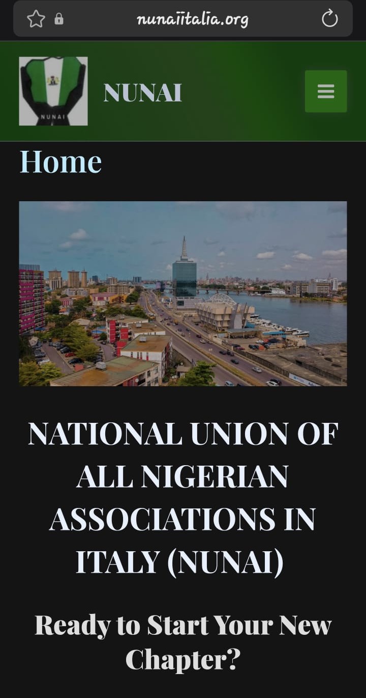 Nunaiitalia Website